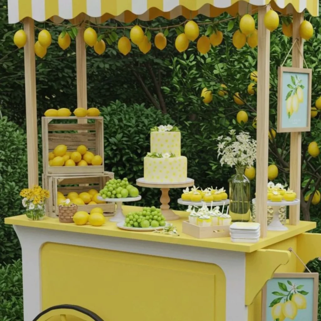 A Lemon-Inspired Birthday Celebration by Divine French Riviera