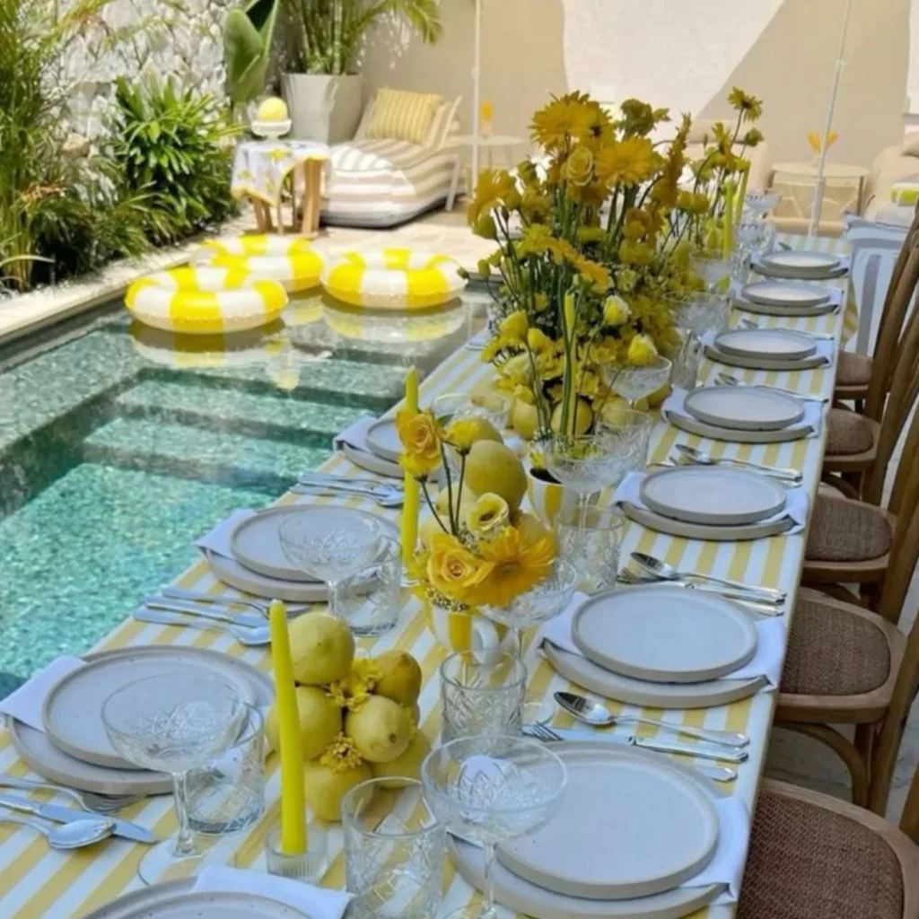 A Lemon-Inspired Birthday Celebration by Divine French Riviera